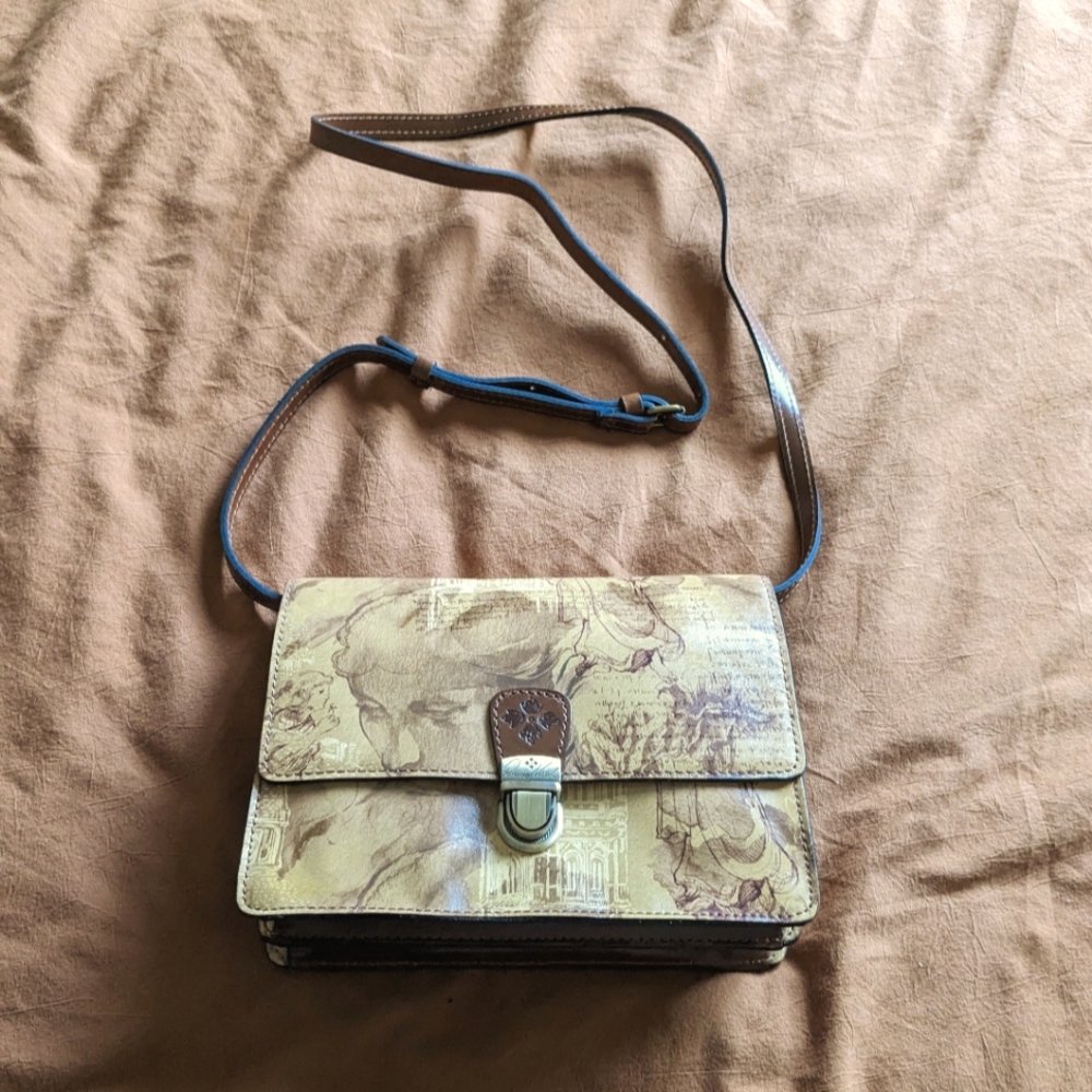 Italian sketchbook purse